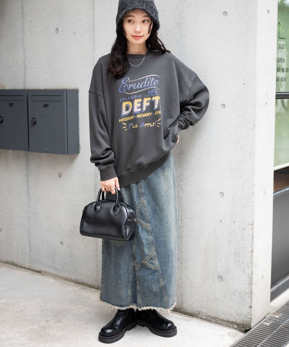 WEGO ピグメントスウェット 