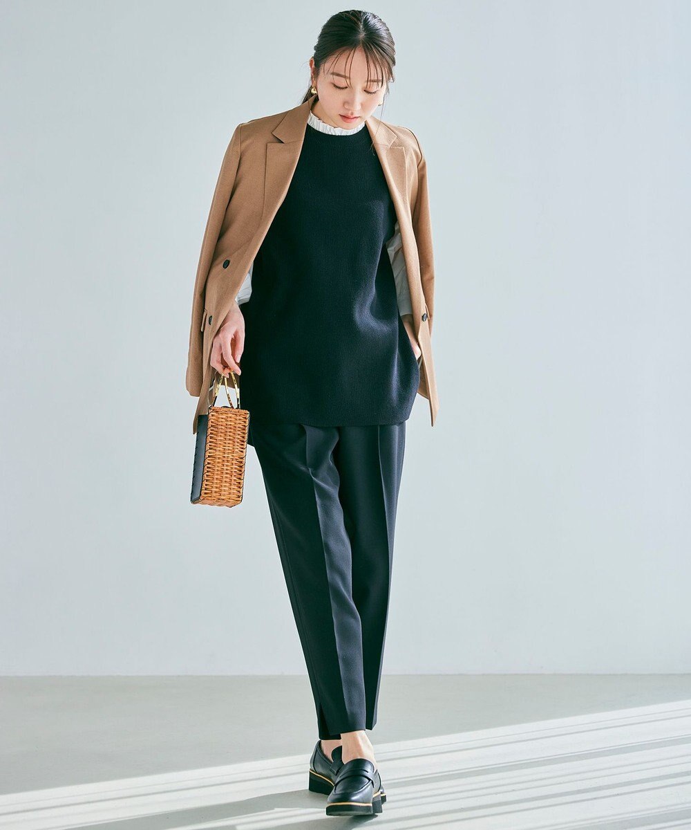 UNFILO 【抗菌防臭】片畔ニットベスト 