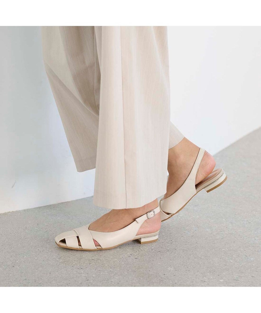 Riz raffinee <Riz raffinee>グルカデザインバックベルトパンプス 