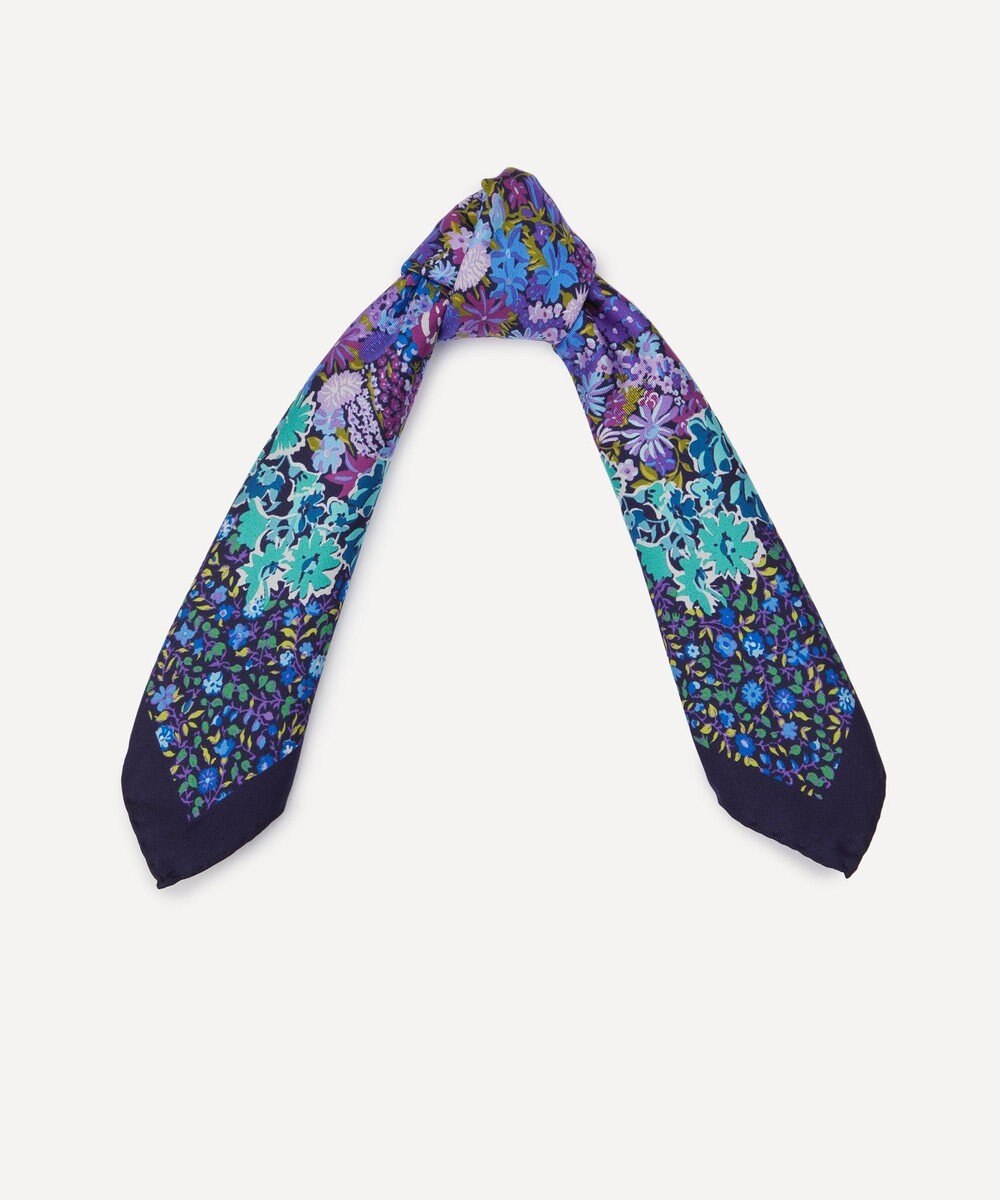 LIBERTY. フローラル メドレー シルクツイル スカーフ 45 