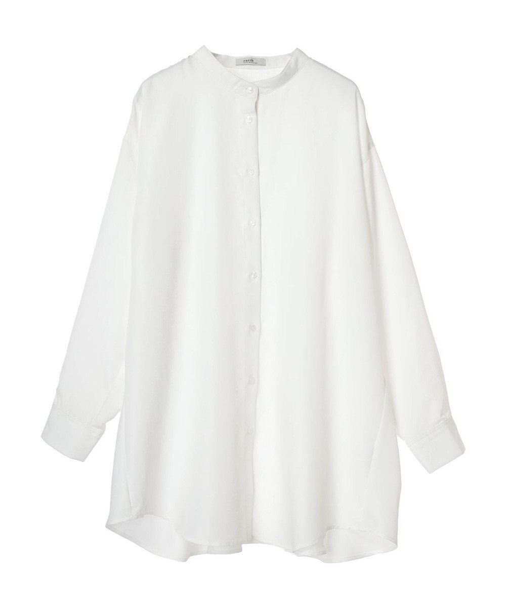 earth music&ecology バックデザインシャツ 