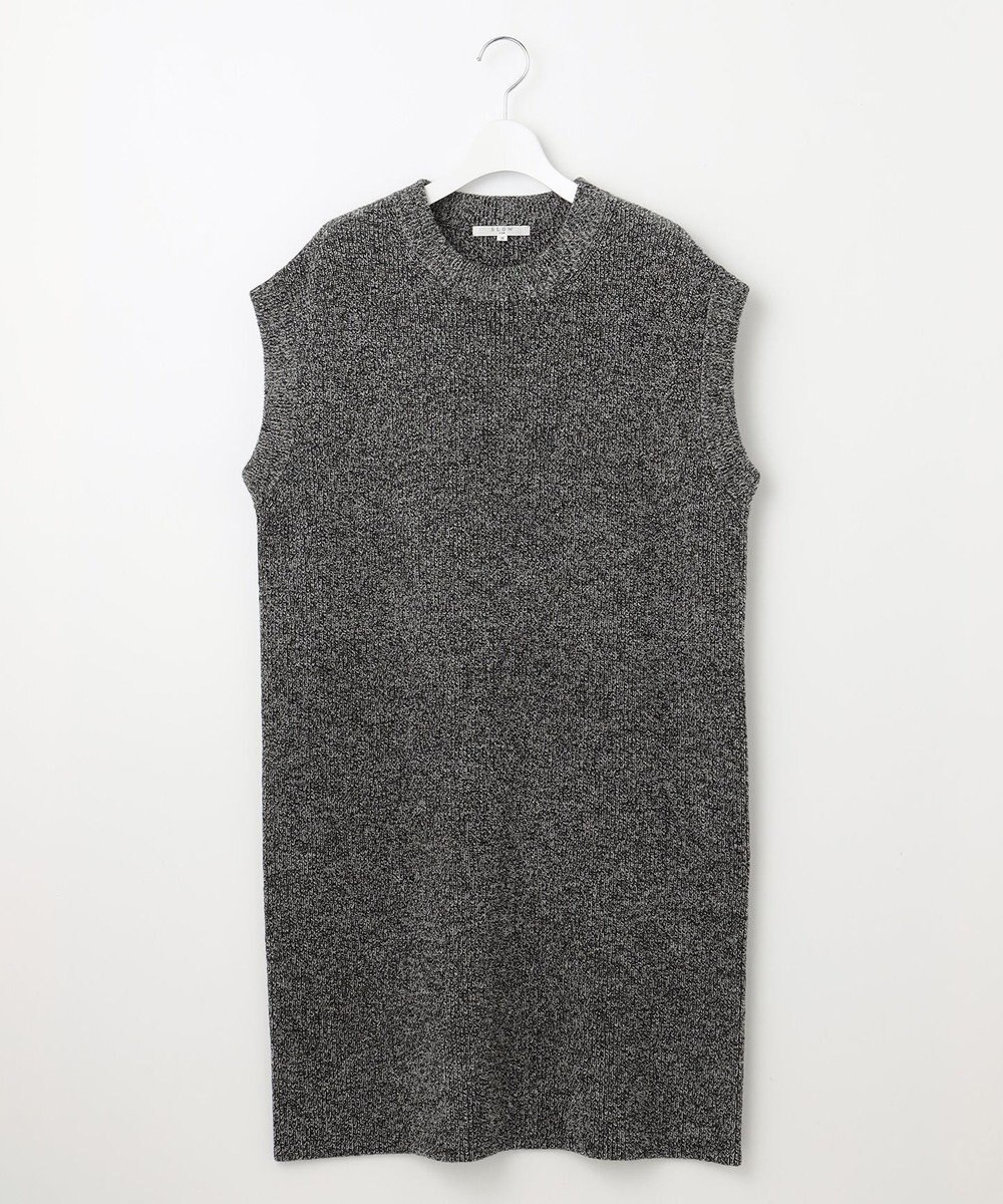 23区 L 【SLOW/一部店舗限定】ニットトータル スリーブレス ワンピース 