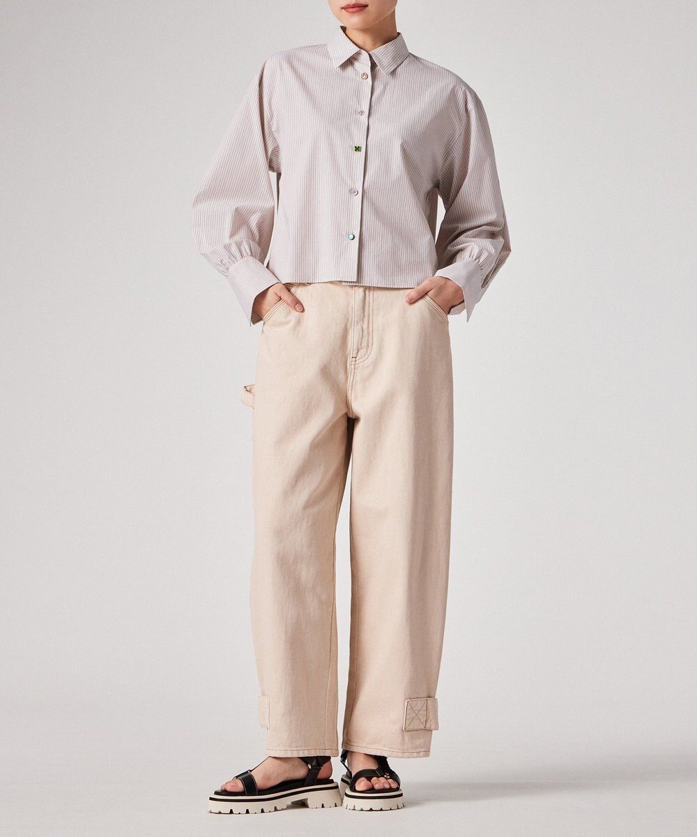 Paul Smith ラッキーチャームボタン ストライプ シャツ 