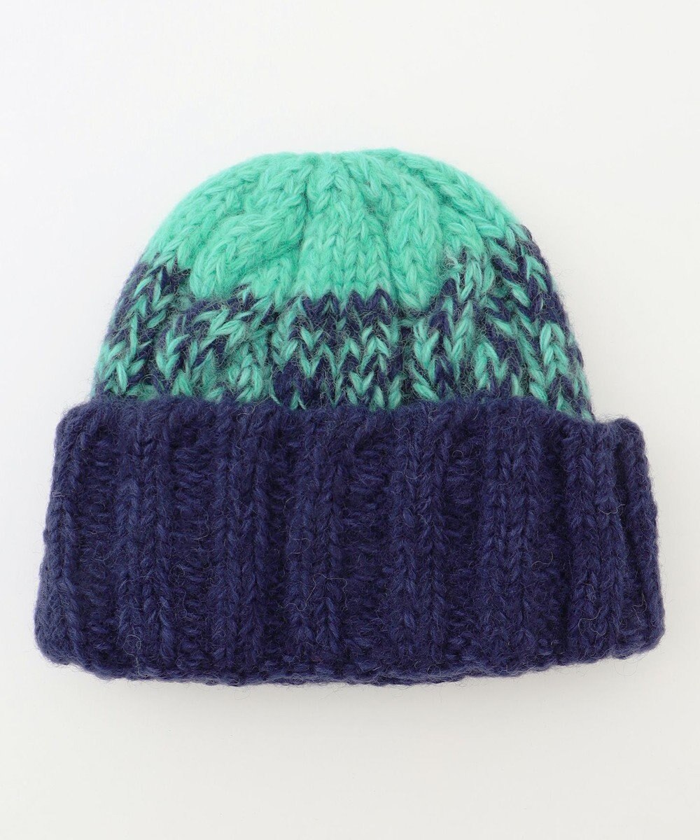 J.PRESS YORK STREET 【UNISEX】ハンドメイド フィッシャーマン ニットキャップ 