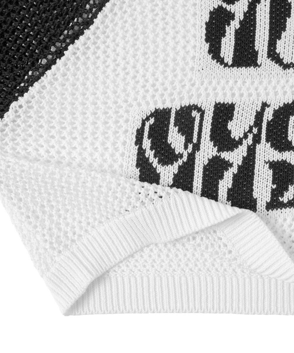 WEGO ラグランショートメッシュニット 