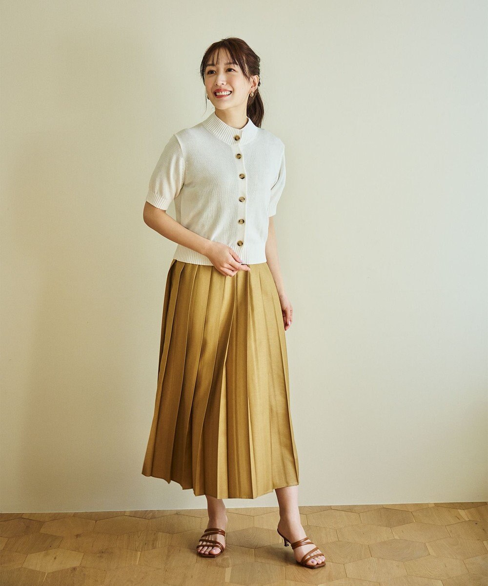 #Newans 〈花乃まりあさんコラボ〉コットンコードカーディガン 