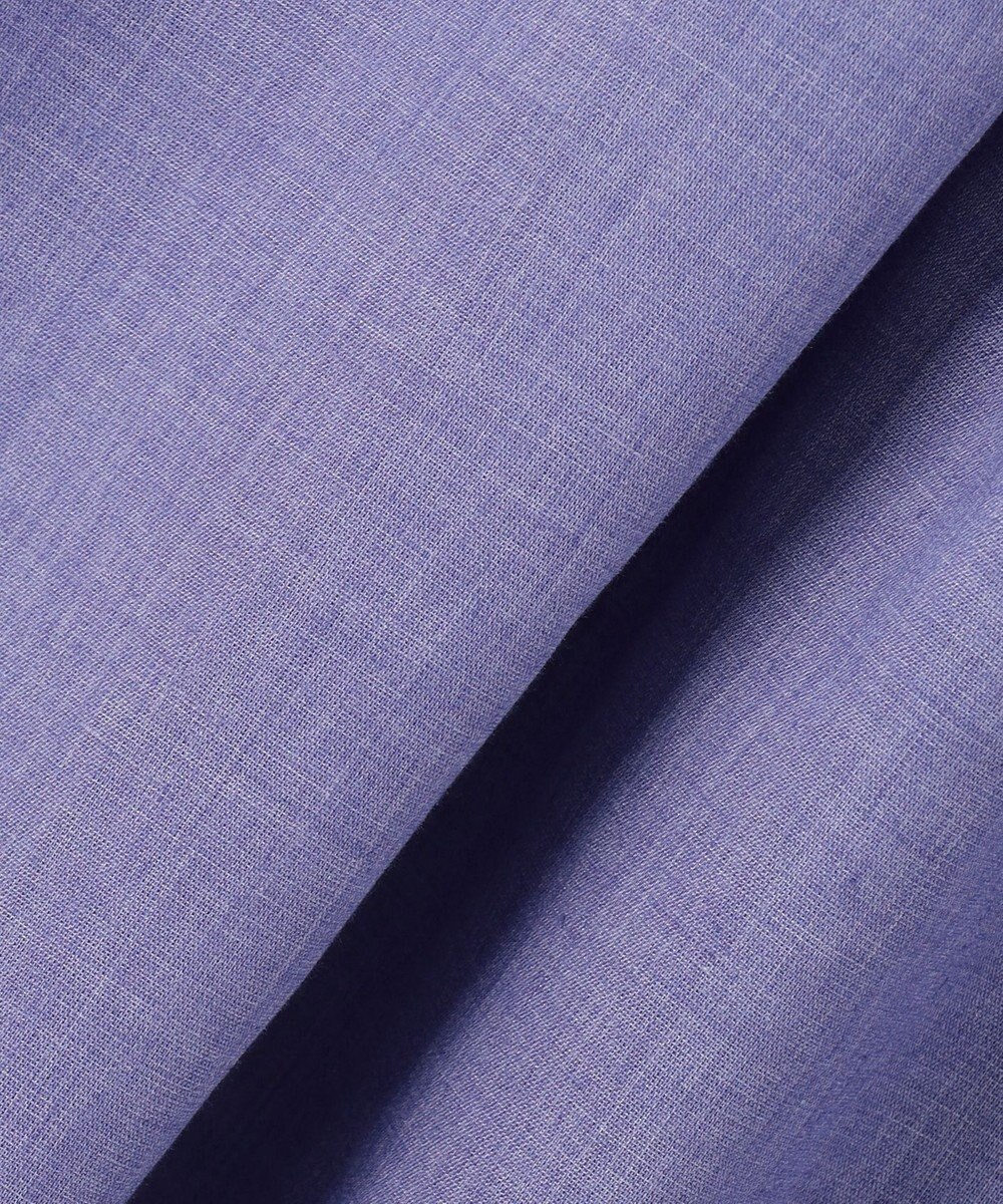 ANY L 【ウエストゴム】シャンブレーライクフレアスカート 