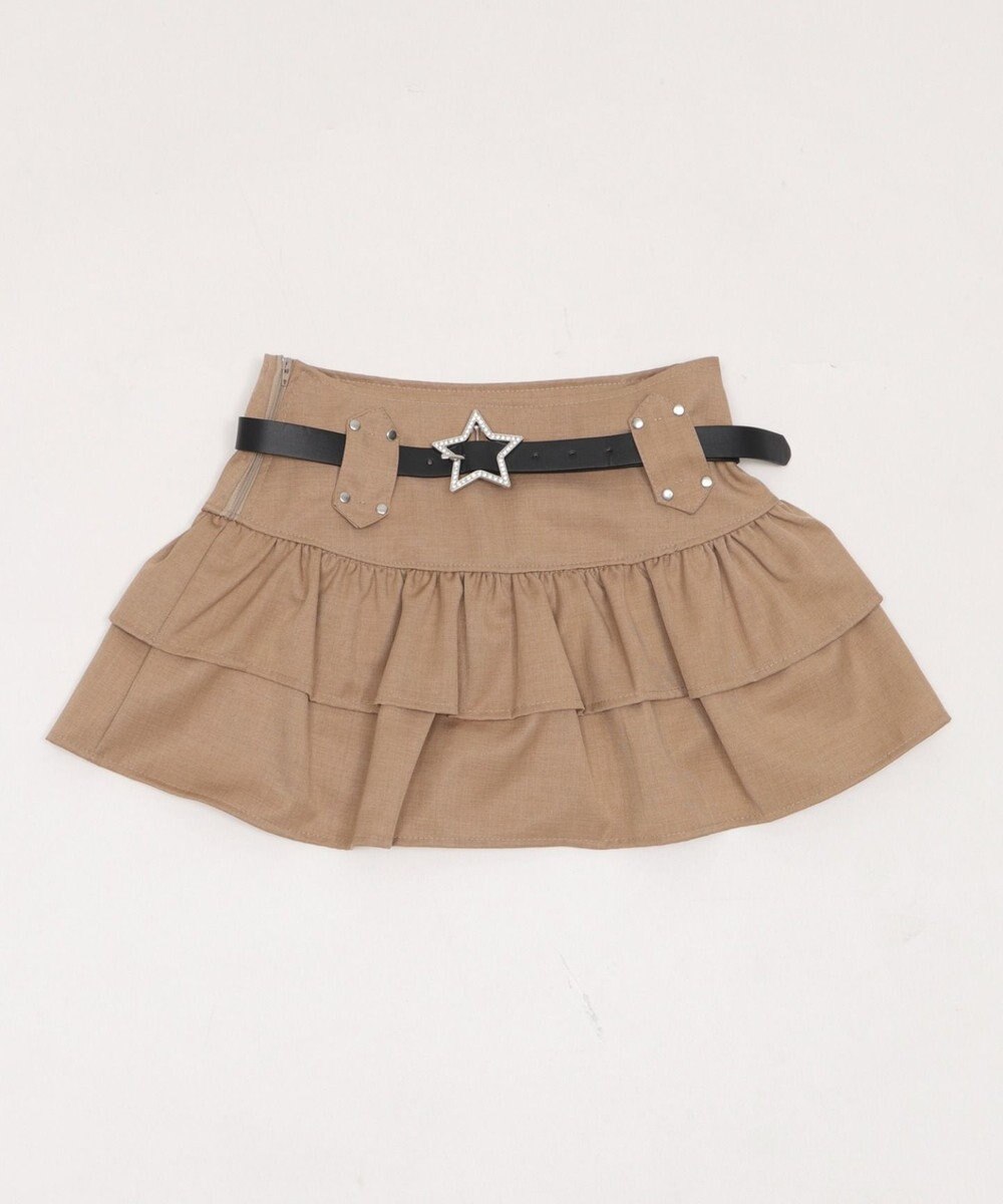 WEGO スターベルト付きティアードスカパン 