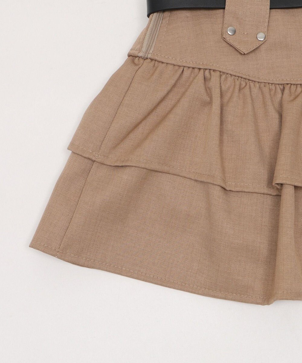 WEGO スターベルト付きティアードスカパン 