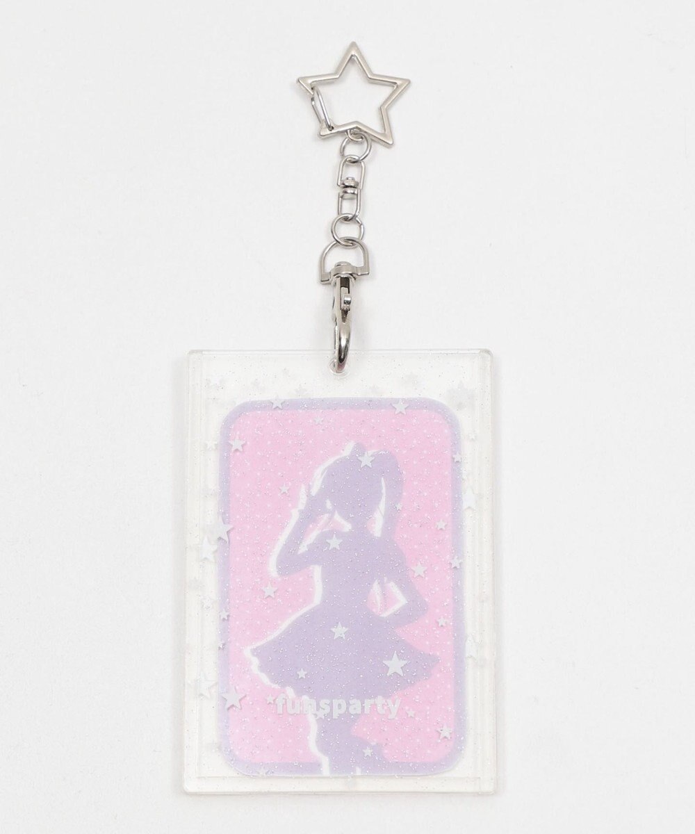 WEGO 【推し活＆痛バ】クリアカードホルダーキーホルダー 