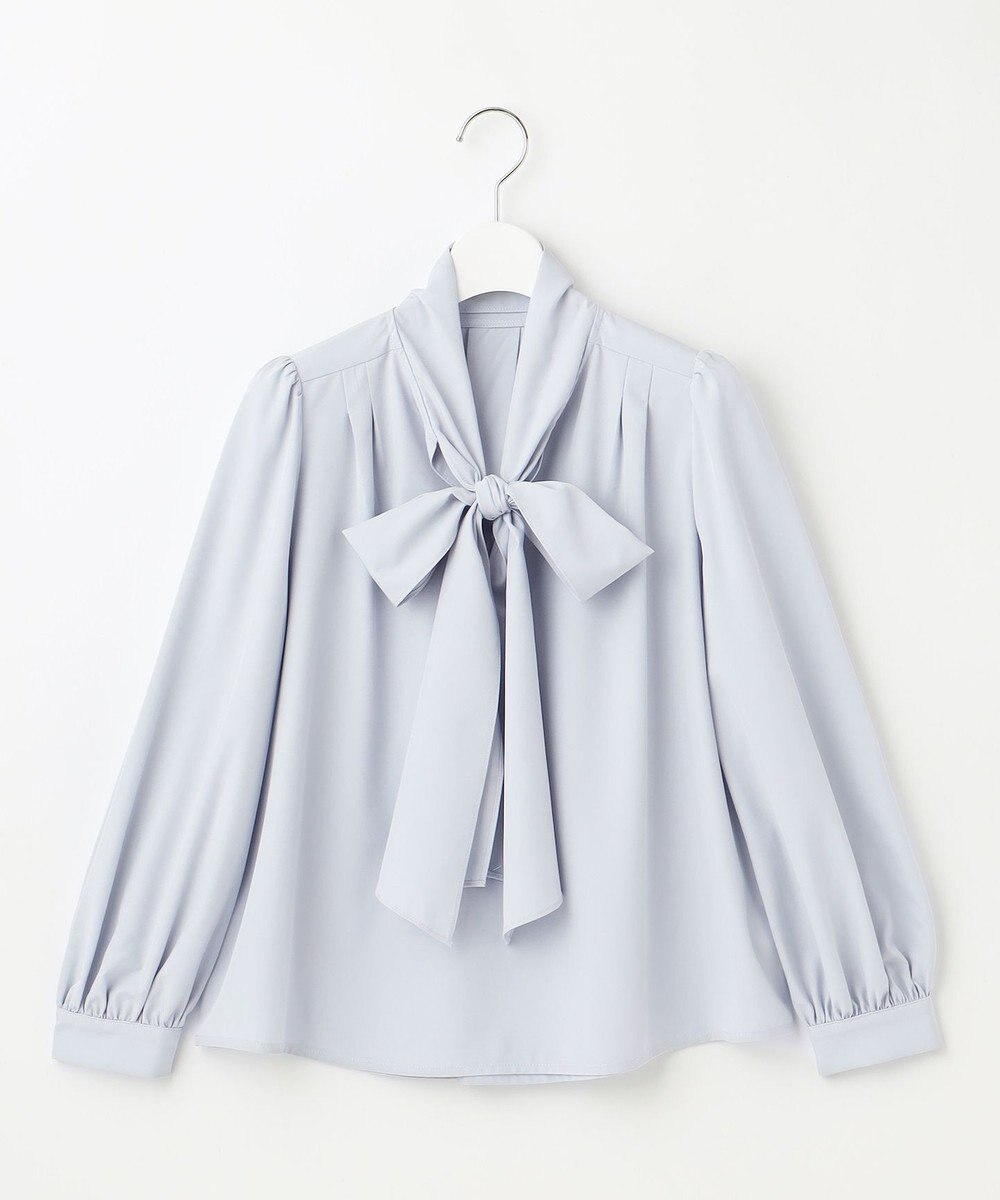 Feroux 【新色追加・洗える】ボリューム リボンタイ ブラウス 
