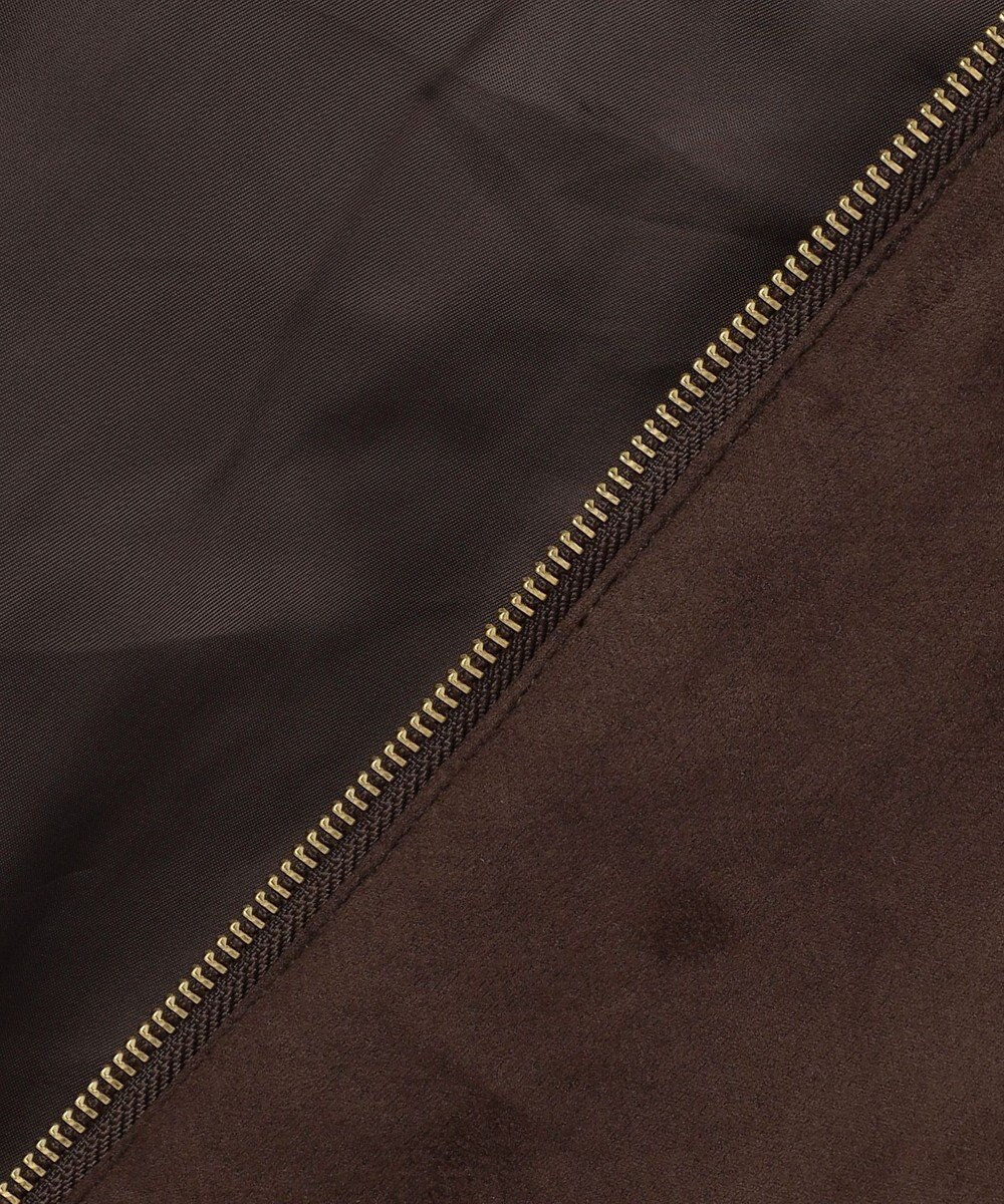 ANY L スエードボアコンビブルゾン 