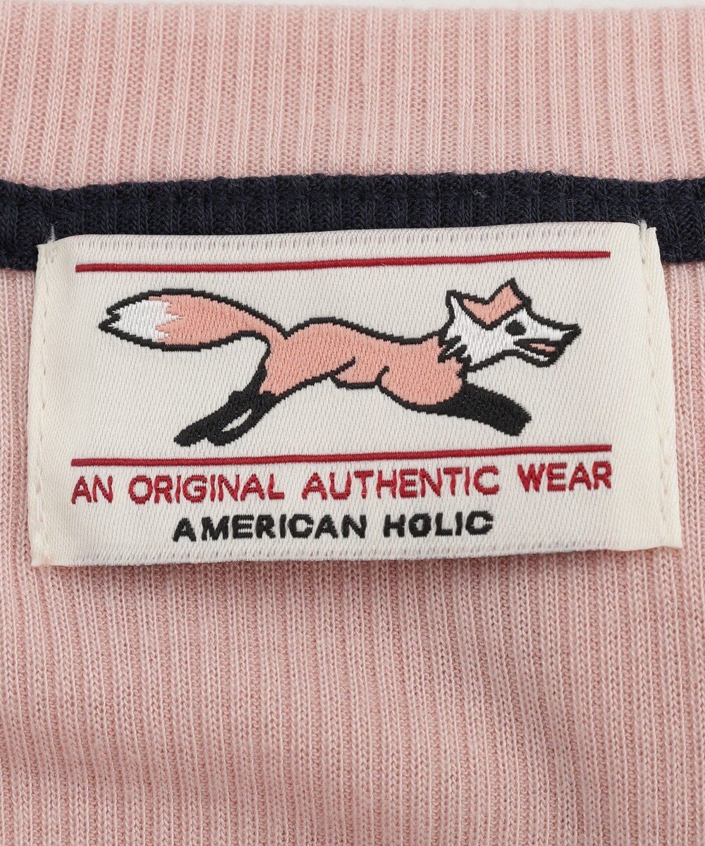 AMERICAN HOLIC 【PENNEY'S】配色タンクトップ+Tシャツ 