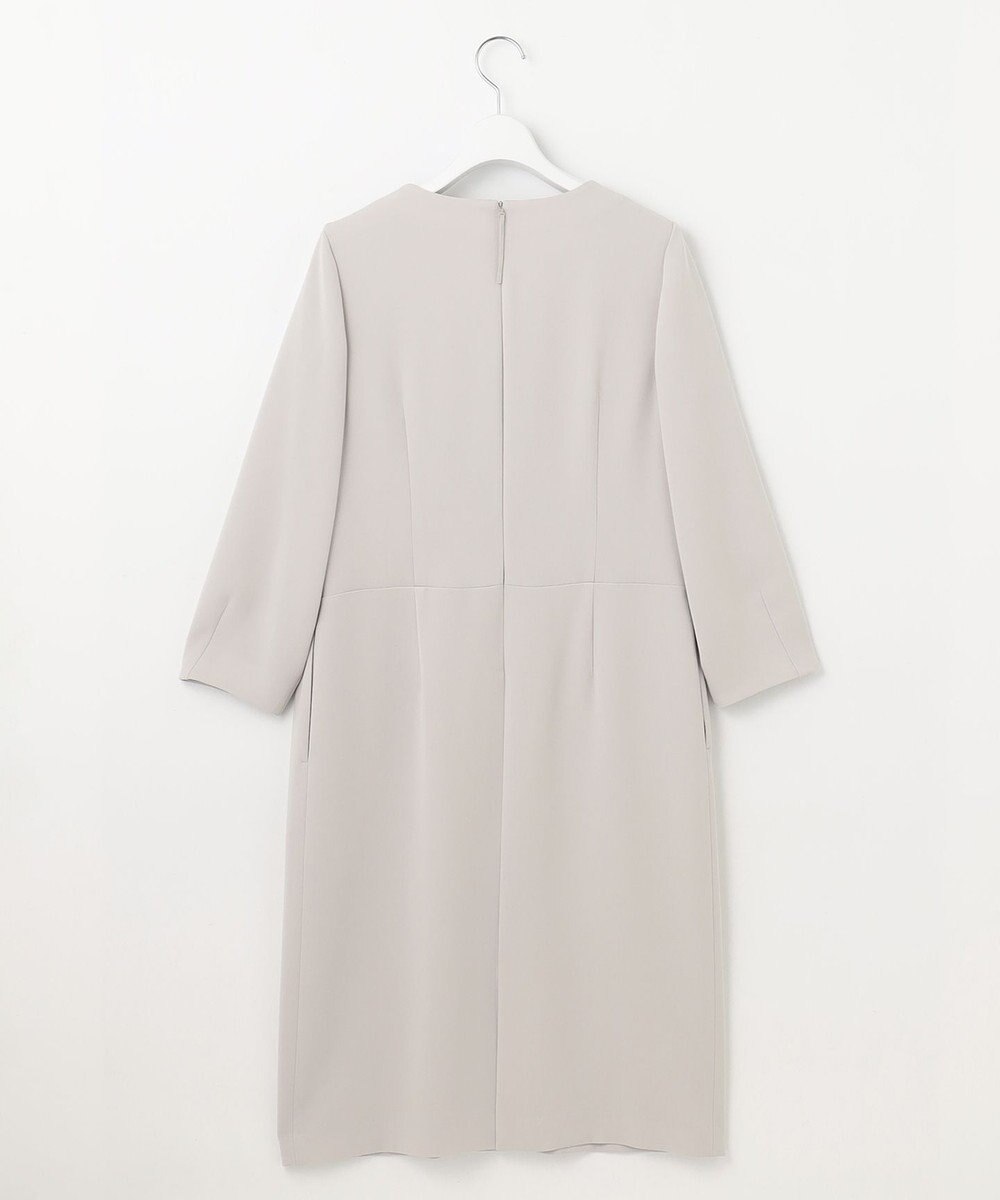 自由区 L 【セットアップ対応・洗える】トリアセダブルクロス ワンピース 