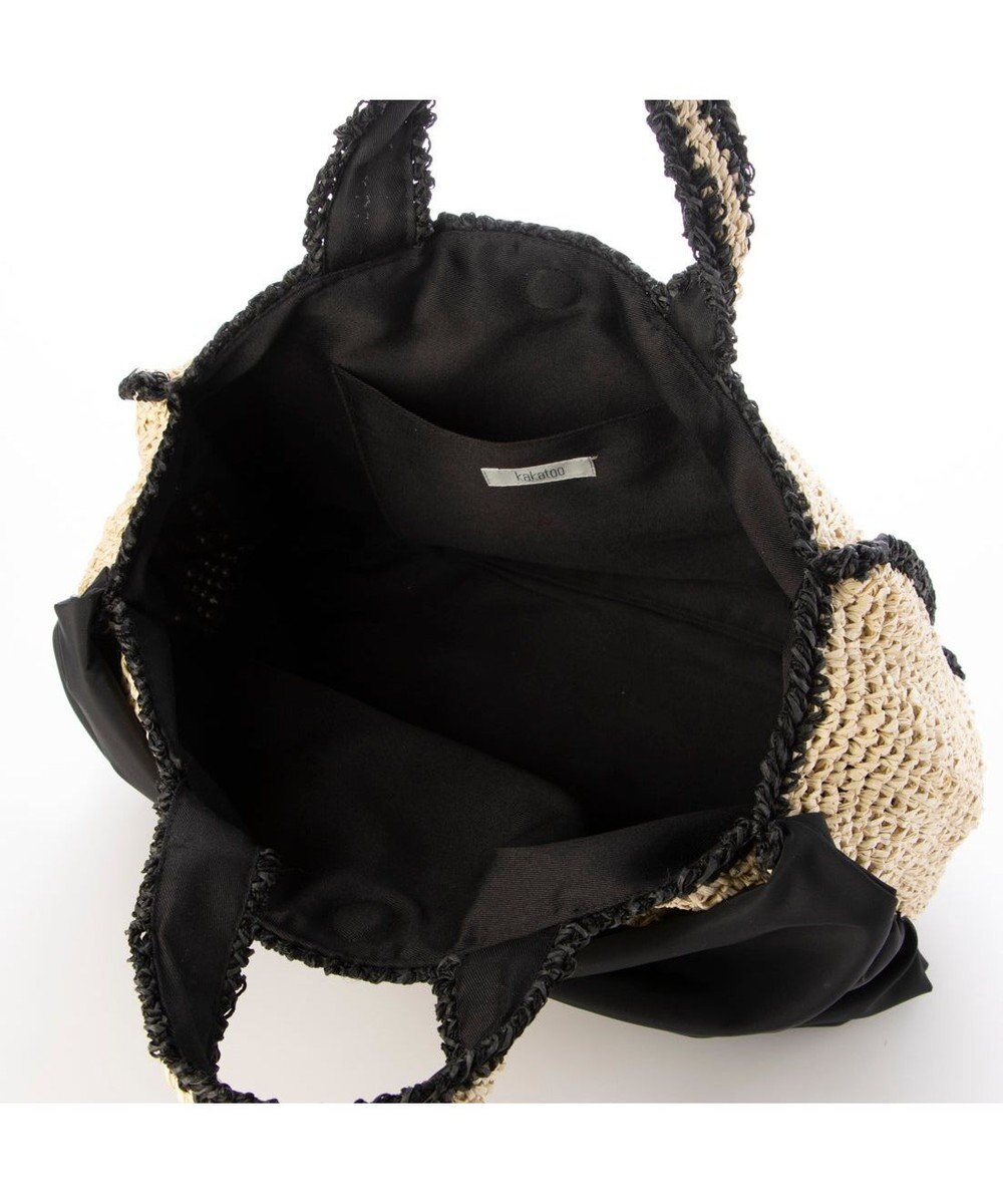 UNBILLION カカトゥ kakatoo / リボンスクエアクロッシェバッグ 