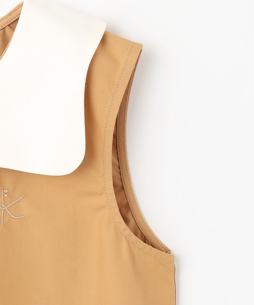 組曲 KIDS 【150-160㎝】カーブカラー ワンピース 