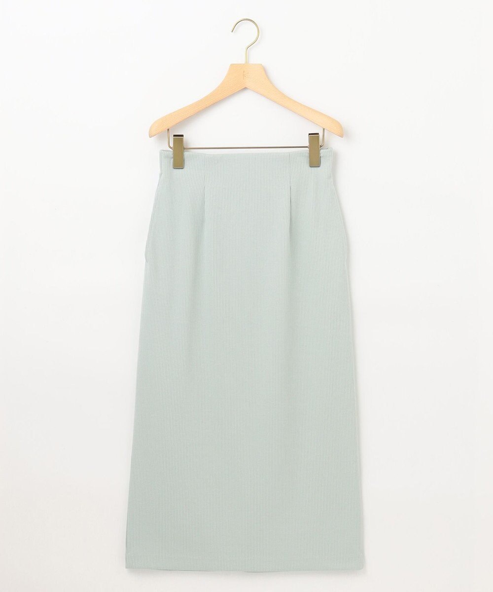 組曲 S 【WEB限定】ストライプジャガード タイトスカート 