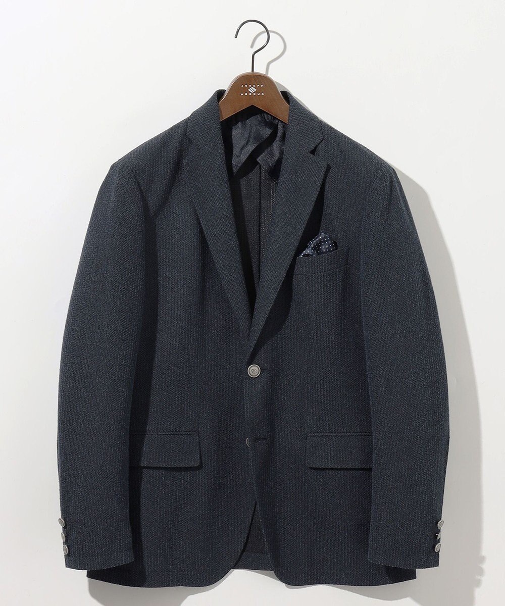 JOSEPH ABBOUD 【JAPANファブリック/清涼/軽量】和紙ラッセルジャージー ジャケット 