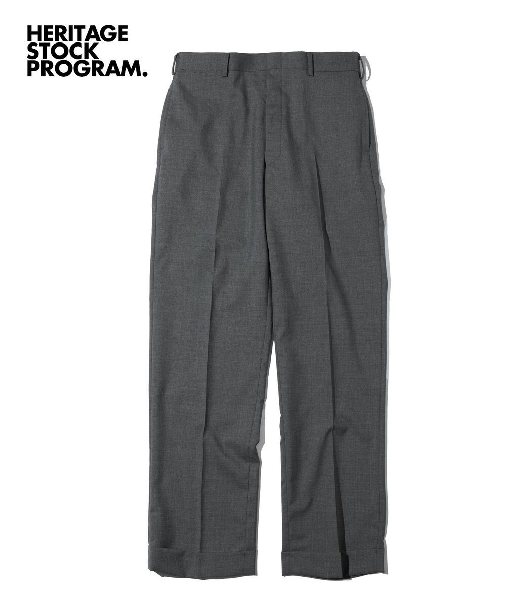 J.PRESS MEN 【J.PRESS ORIGINALS】PEPPIN MERINO TROPICAL PIPED STEM TROUSERS / JAPAN MADE 