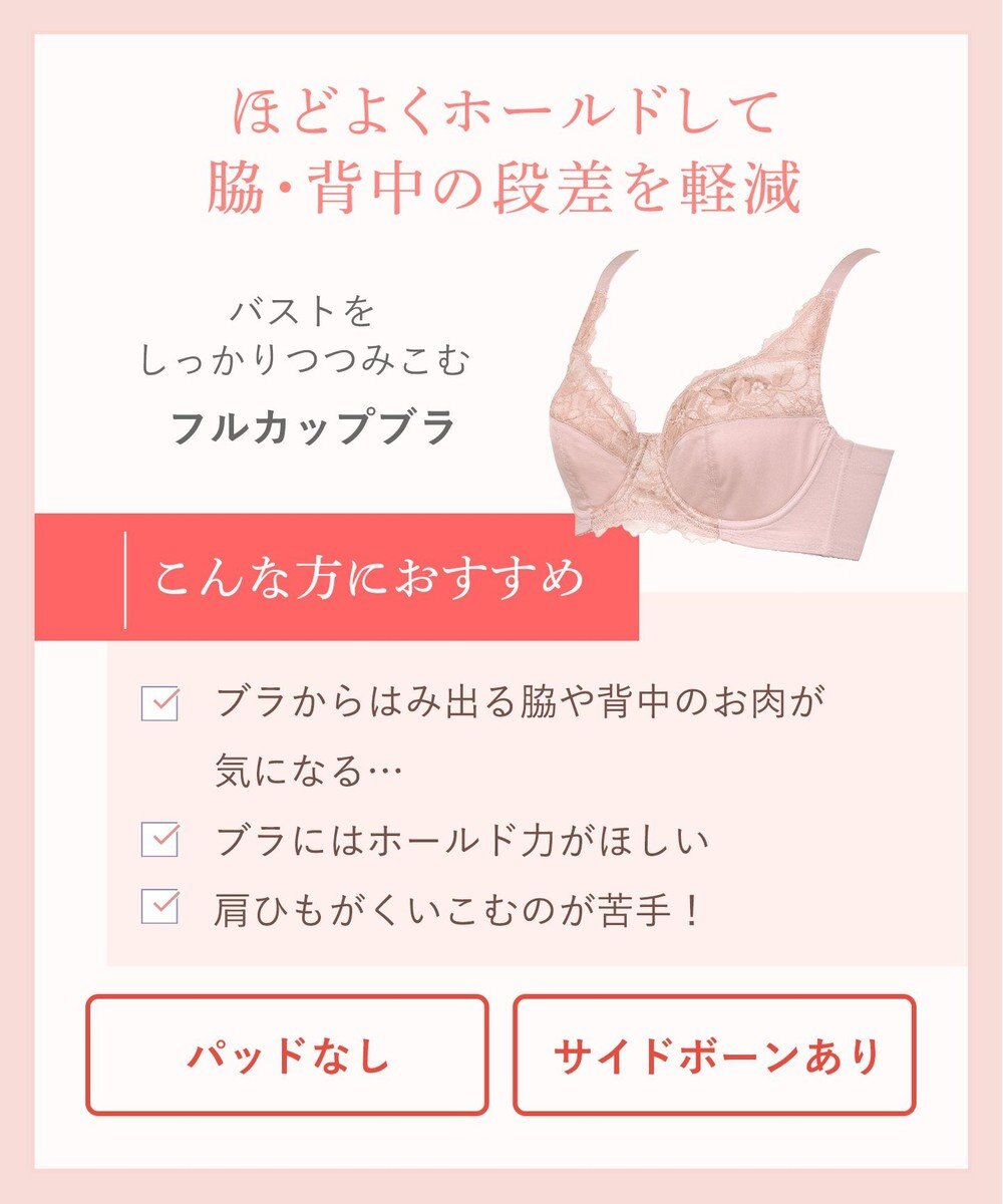 Wing フルカップブラ　背中の段差すっきり　カップ肌側は綿混素材　バストをしっかり包み込む　ウイング／ワコール　KB2114 