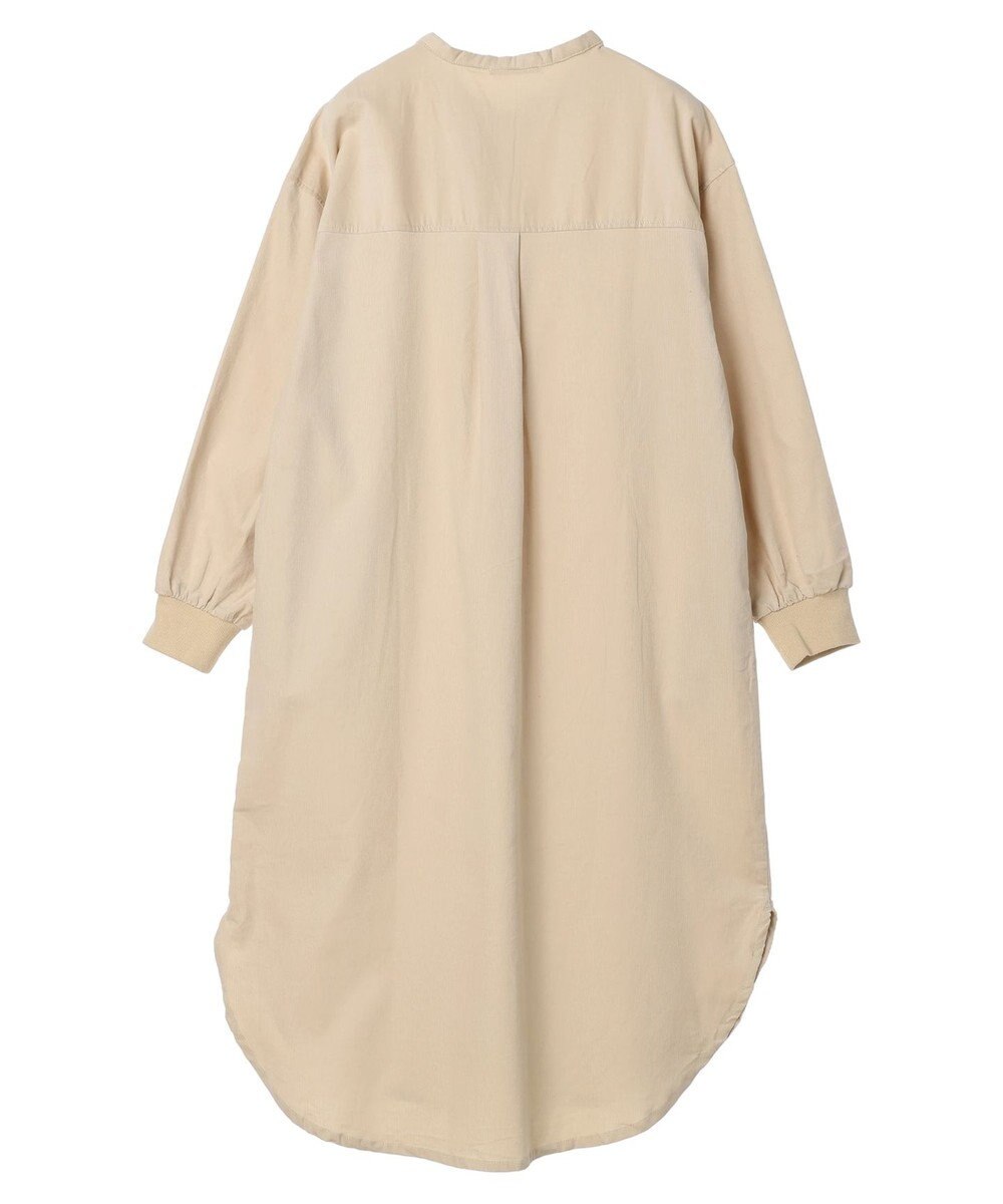 CRAFT STANDARD BOUTIQUE コーデュロイリブ付きワンピース 
