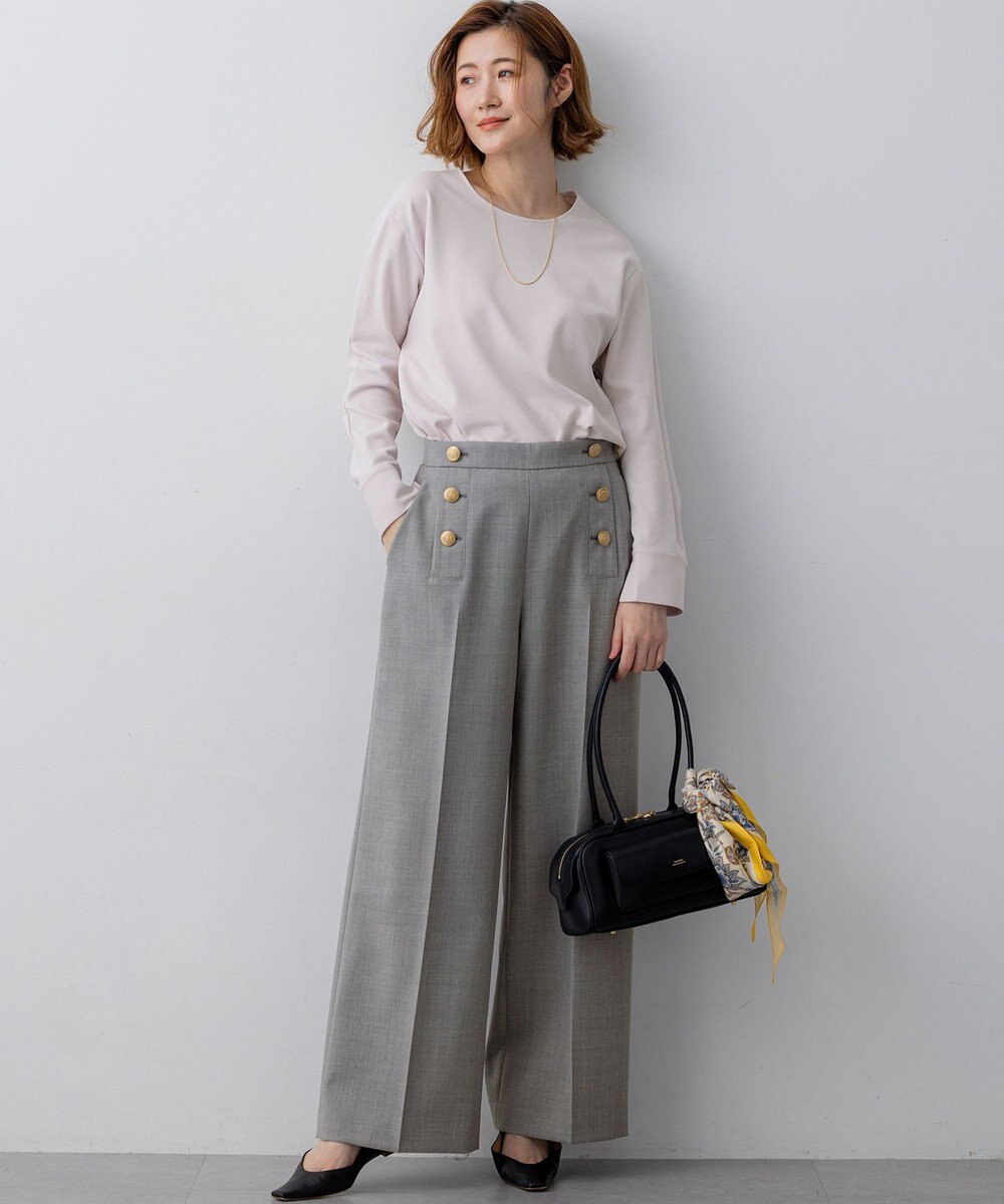 23区 【先行予約】バックボタン TEEブラウス 