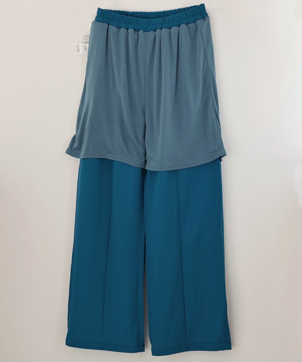 Tiaclasse 【おのののかさん着用】冷凛(ひやりん)カノコカットソーピンタックパンツ 