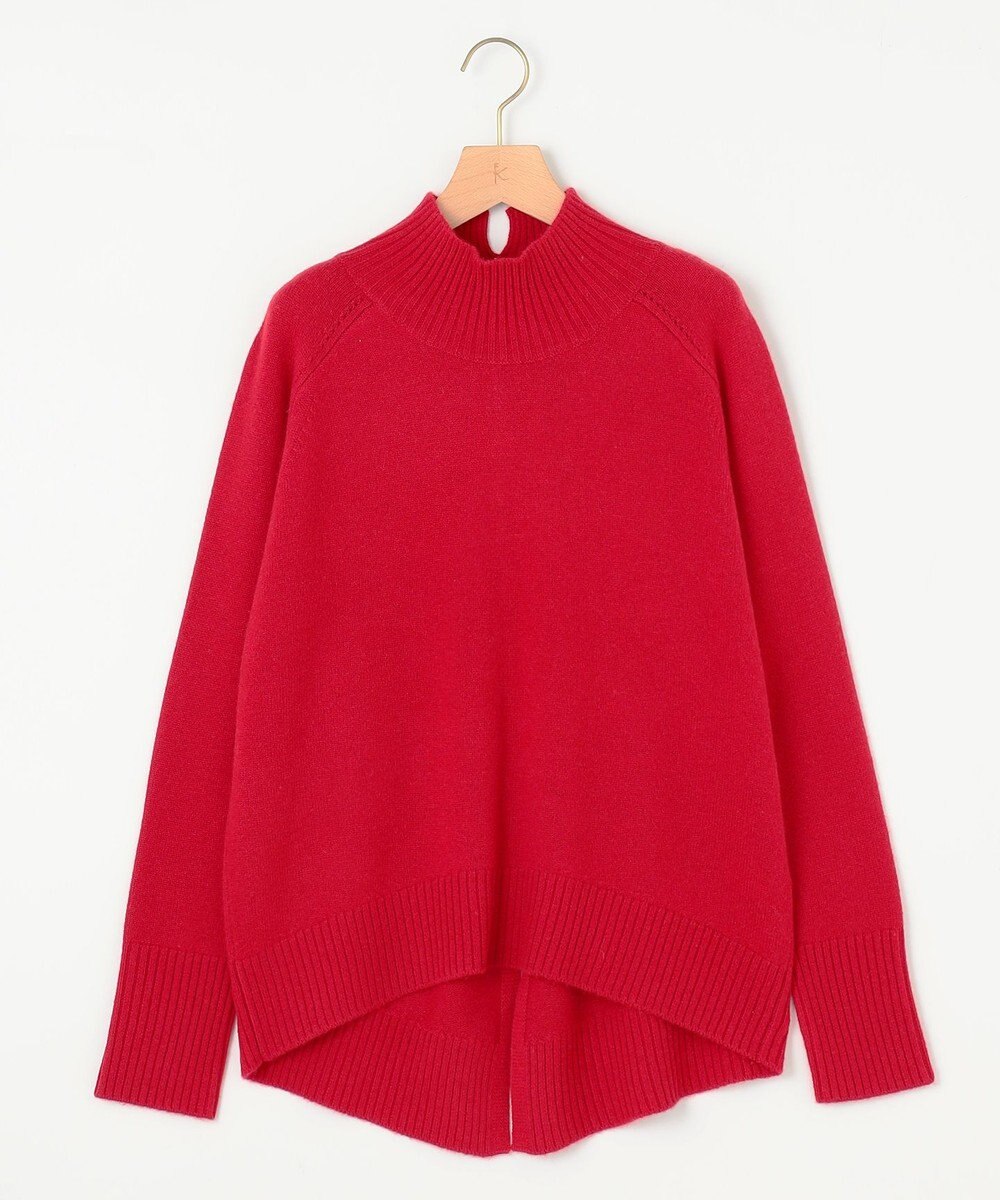 組曲 【8色展開・WEB限定】ウールカシミヤミックス ハイネック ニット 