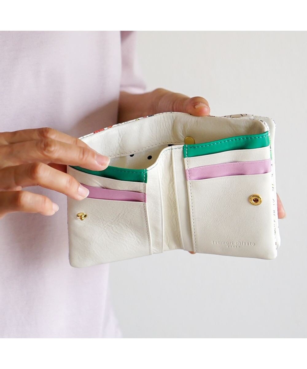 tsumori chisato CARRY ナチュラルラブ 財布 折財布 がま口 
