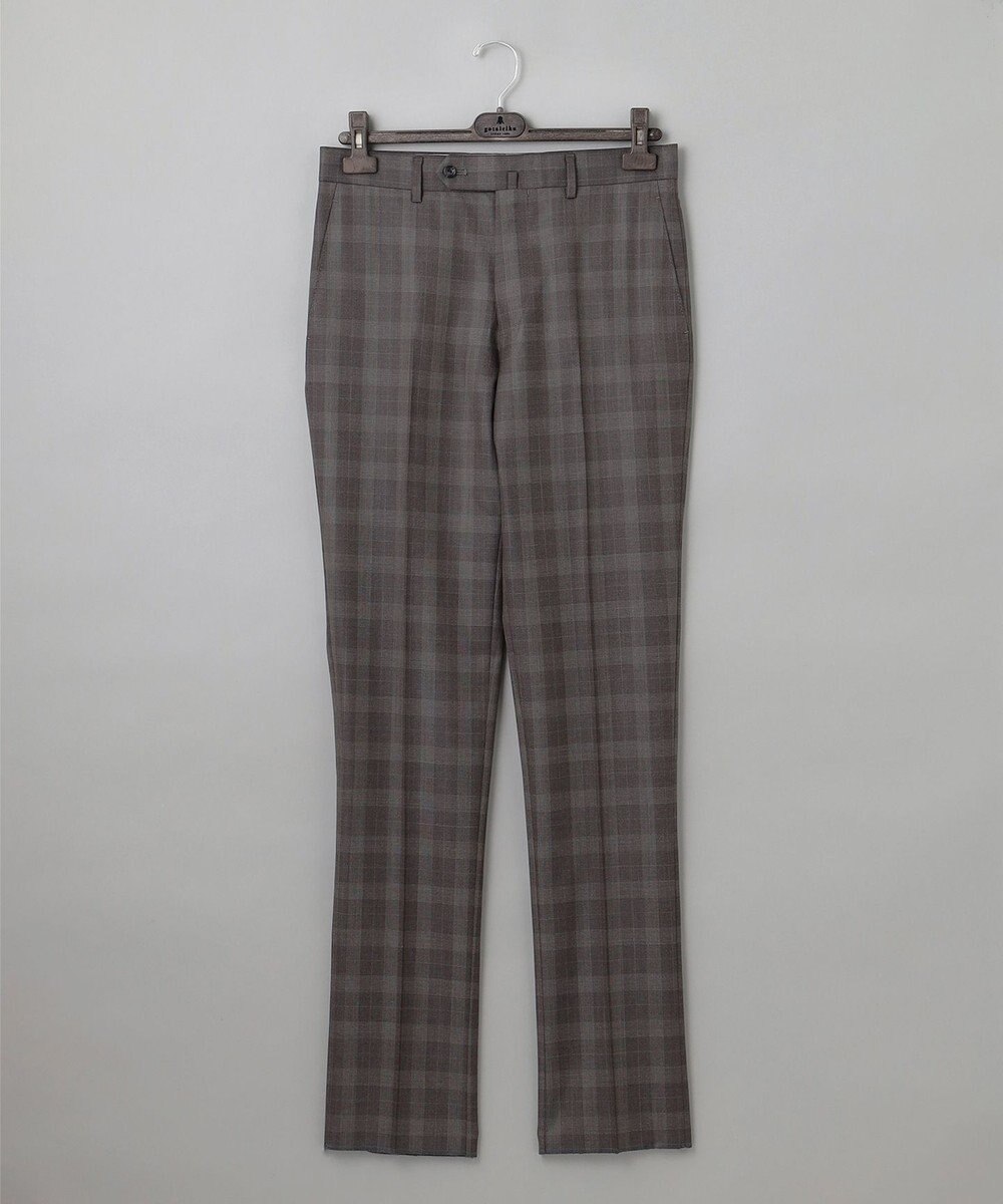 GOTAIRIKU 【CANONICO/カノニコ】 リベンジ 150's 通年スーツ（ブラウン×チェック） 