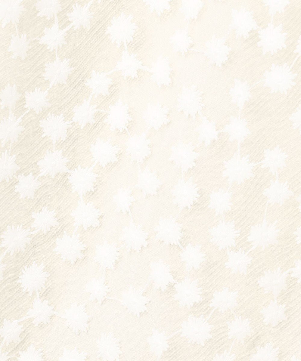 UNFILO L エンブロイダリー レーススカート 