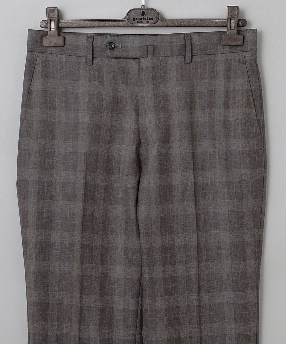 GOTAIRIKU 【CANONICO/カノニコ】 リベンジ 150's 通年スーツ（ブラウン×チェック） 