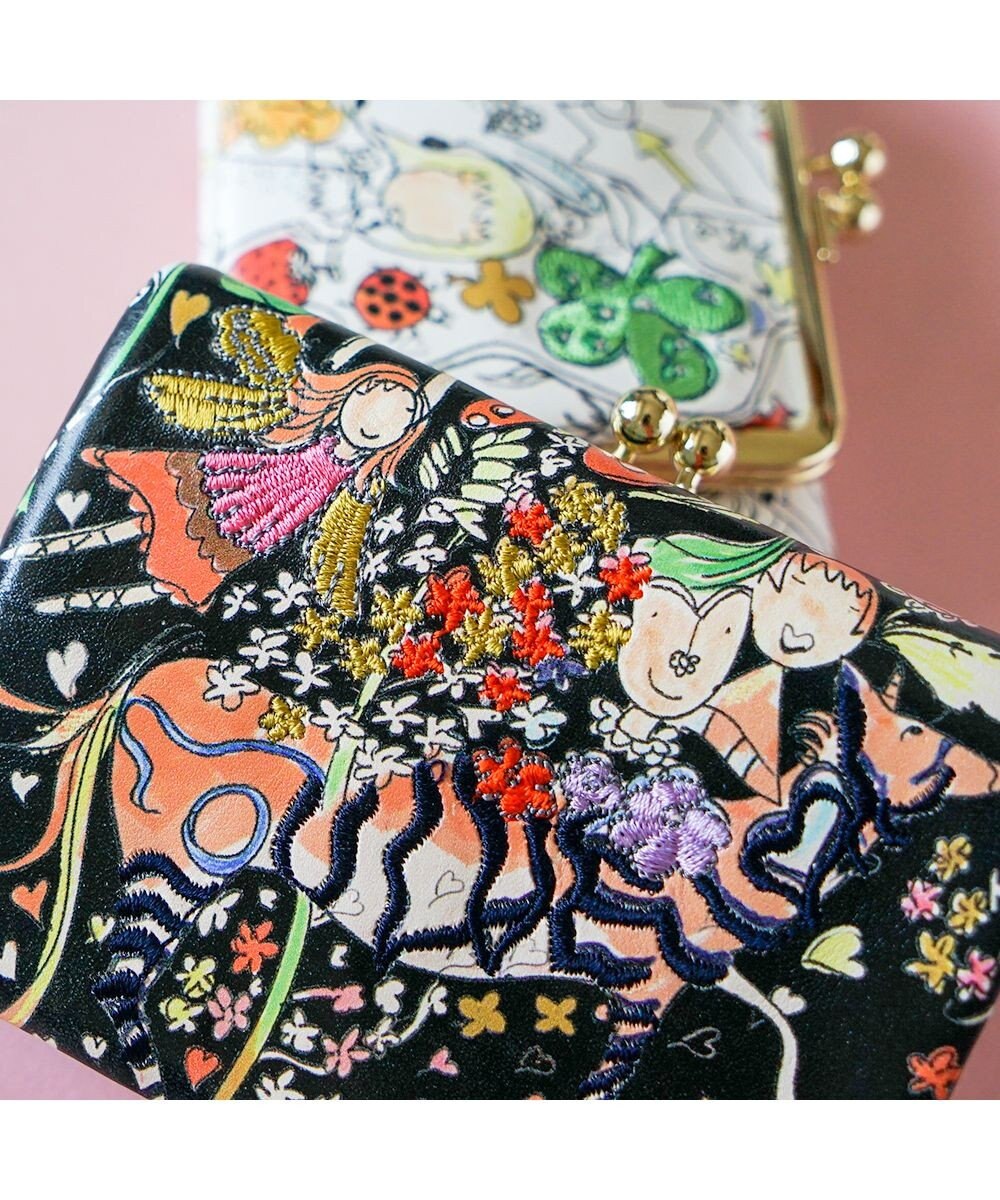 tsumori chisato CARRY ナチュラルラブ 財布 折財布 がま口 