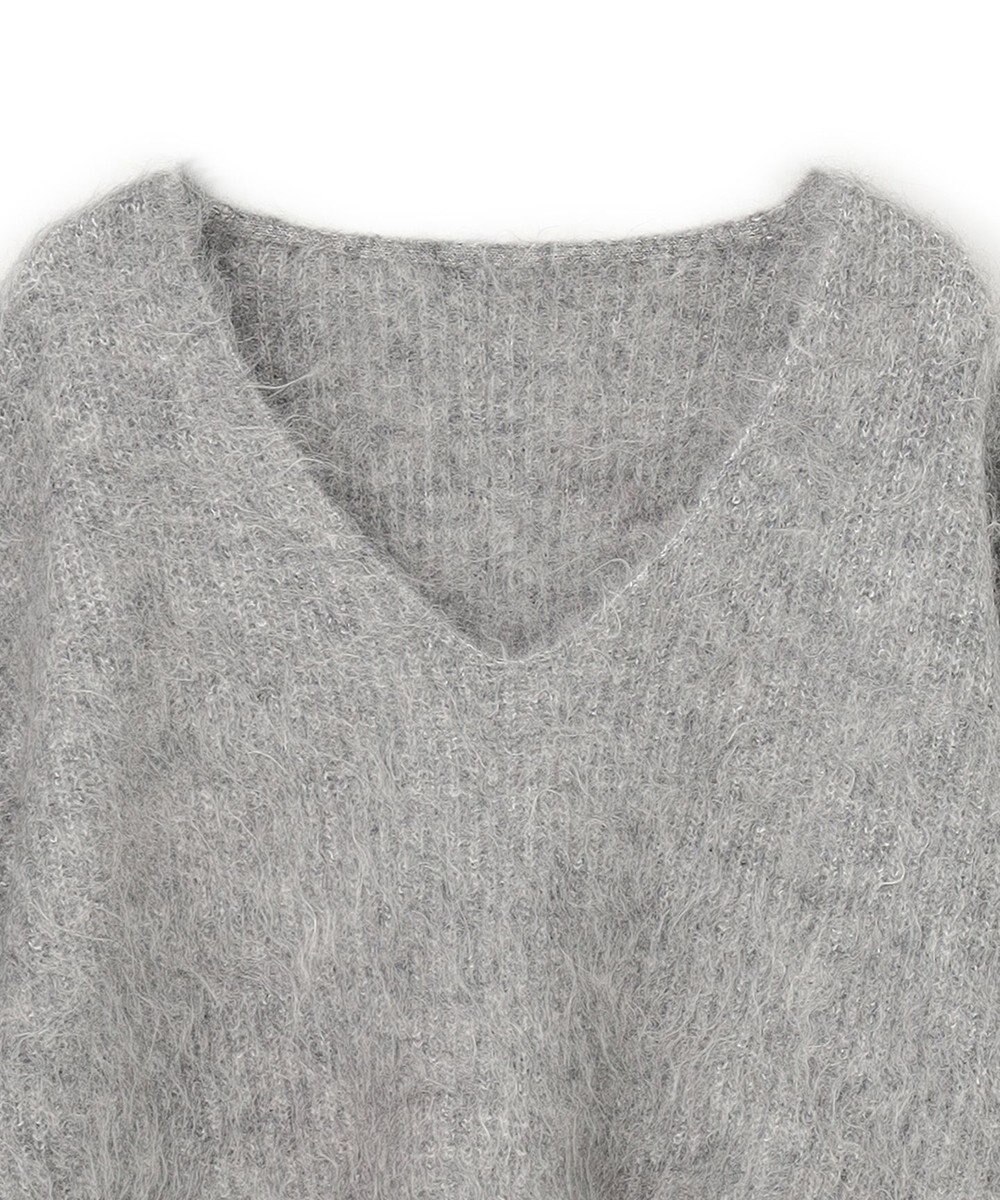uncrave アルパカニット Vネックトップス 