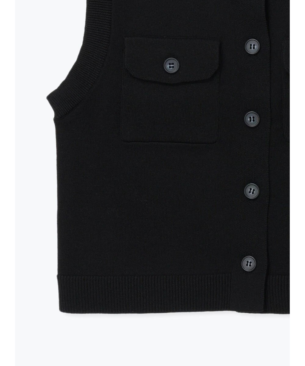Te chichi ポケット付きニットベスト 