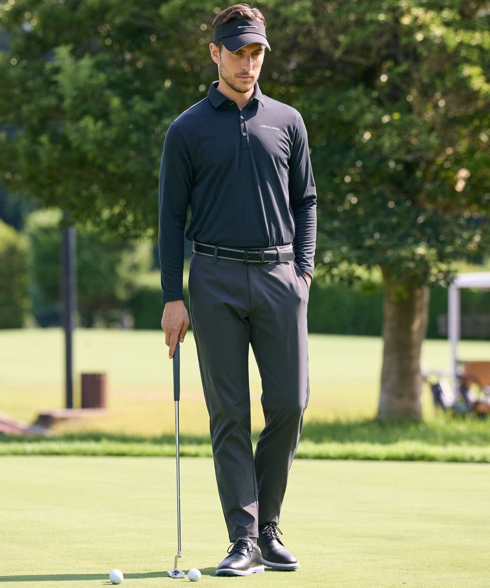 ZERO HALLIBURTON 【吸水速乾・保温】 Octa 長袖 ポロシャツ ZHG-M5A8a 85123 