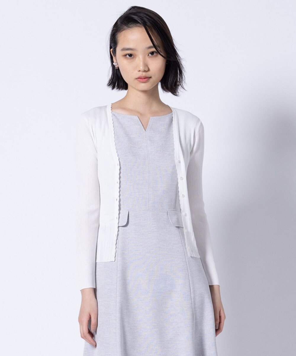 TOCCA EYELET AJISAI CARDIGAN カーディガン 