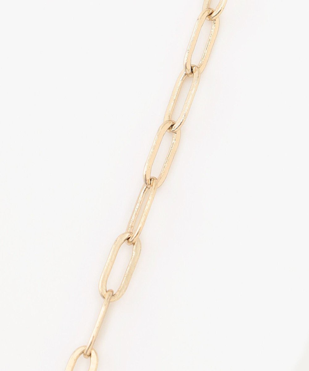 ANY チェーンミックスラリエットネックレス 