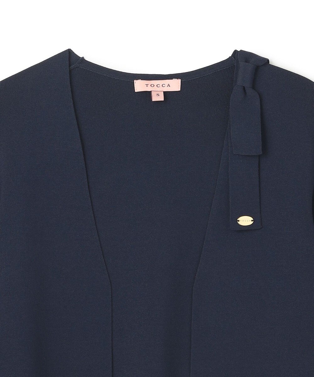 TOCCA 【洗える・接触冷感】BOW KNOT KNIT ボレロ 