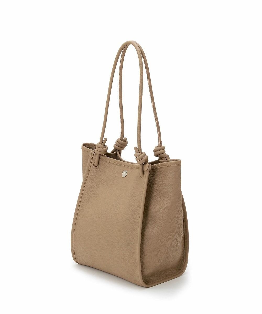 TOPKAPI 【Breath TOPKAPI】シュリンクレザー ノットハンドル トートバッグ 