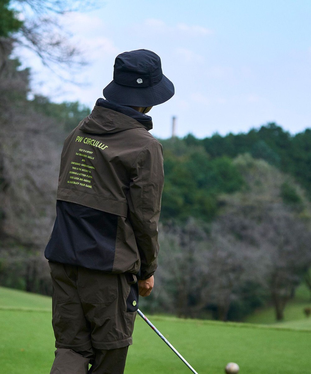 PW CIRCULUS 【撥水加工/軽量/ストレッチ】【MEN】メッシュコンビブルゾン 