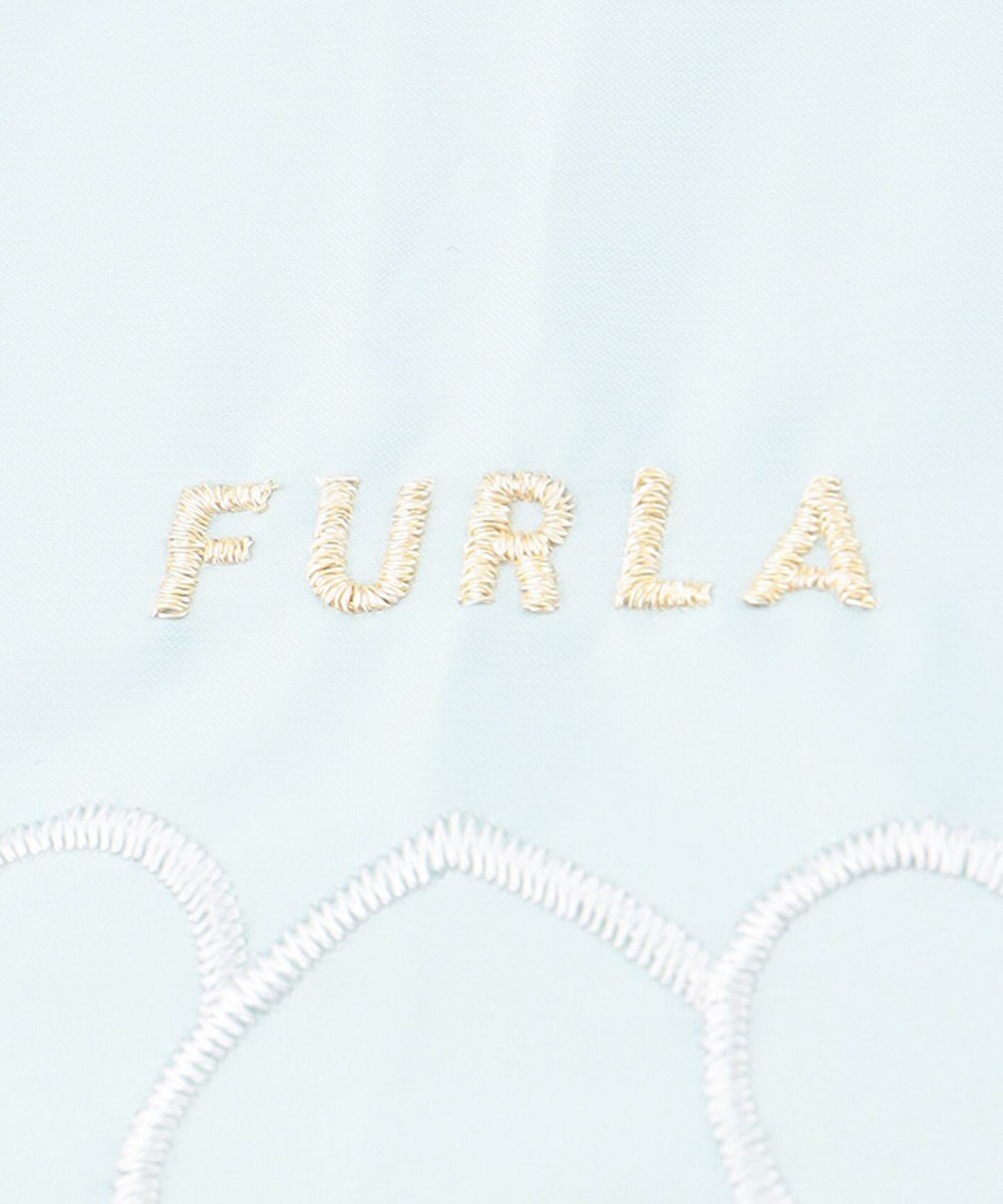 MOONBAT 【一級遮光】FURLA 晴雨兼用長傘 ハート刺繍 