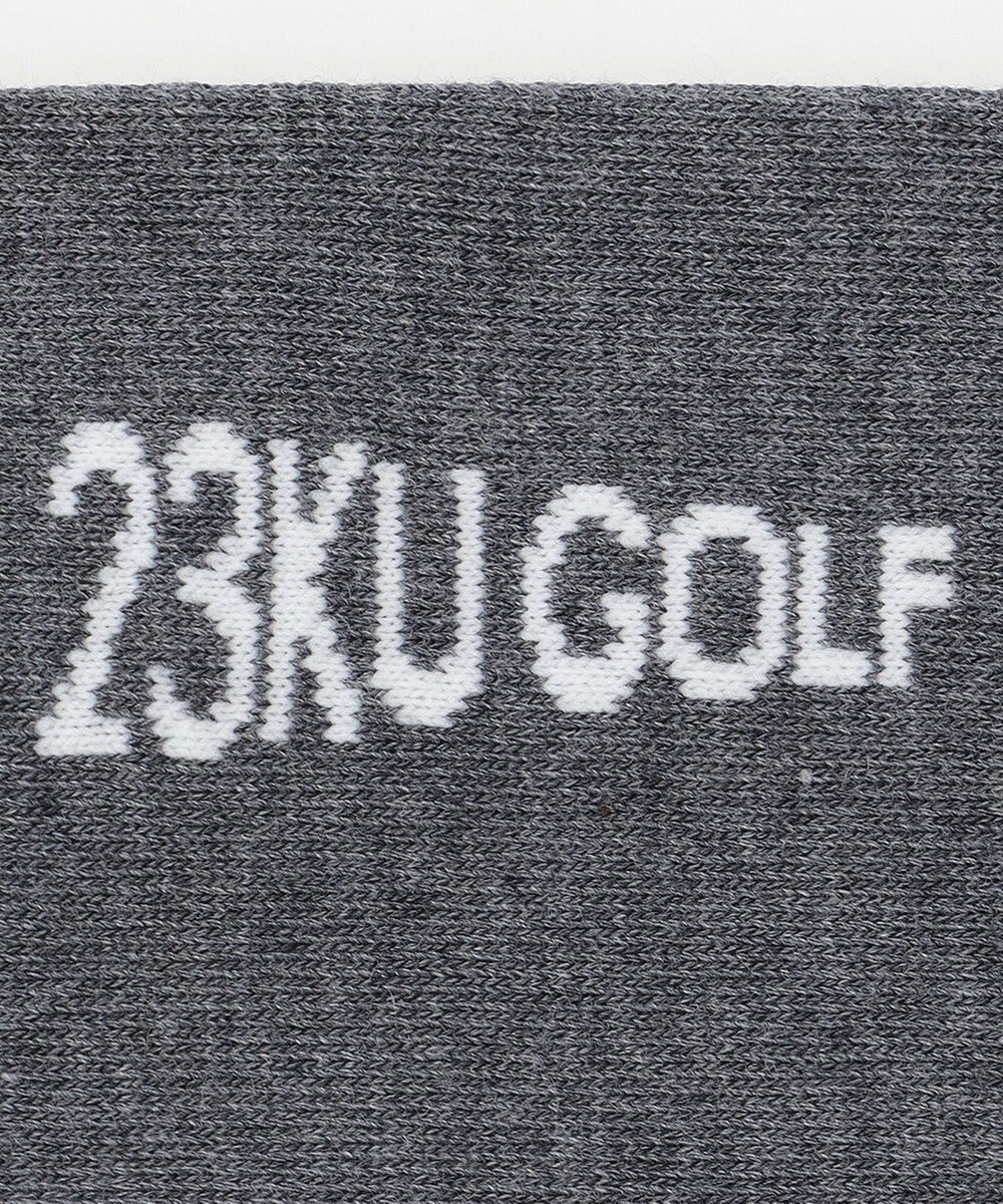 23区GOLF 【WOMEN】ロゴ ハイソックス 