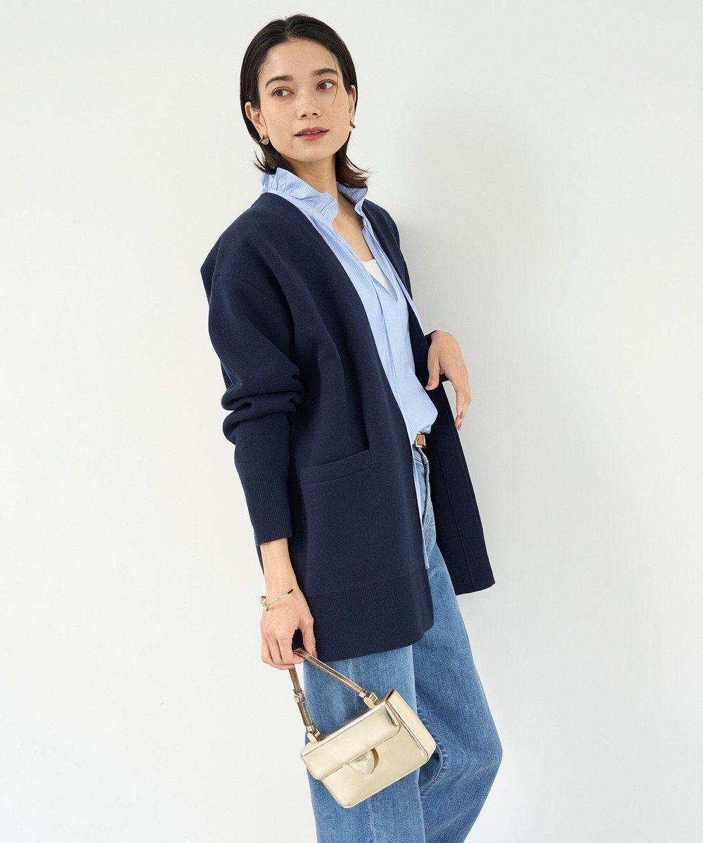 UNFILO スポンジニット カーディガン 