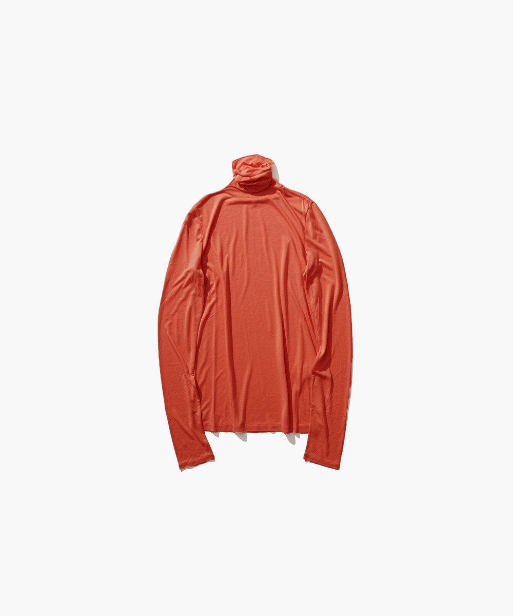 ATON MODAL SILK JERSEY | タートルネックプルオーバー 