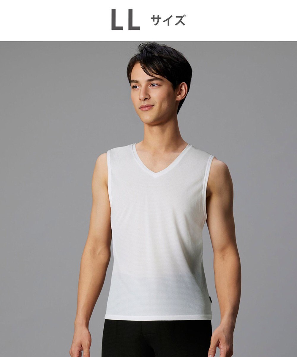 WACOAL MEN インナー　【ムレからの解放】　吸放湿性　吸汗速乾　通気性　ノースリーブ　/ブロス　GL3311 