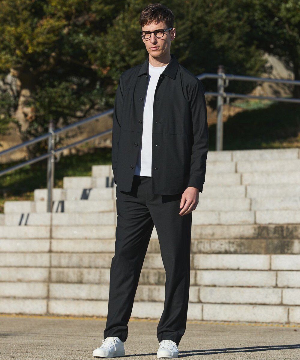 GOTAIRIKU カジュアルセットアップ対応【洗える/ストレッチ】YUNSA シャツアウター 