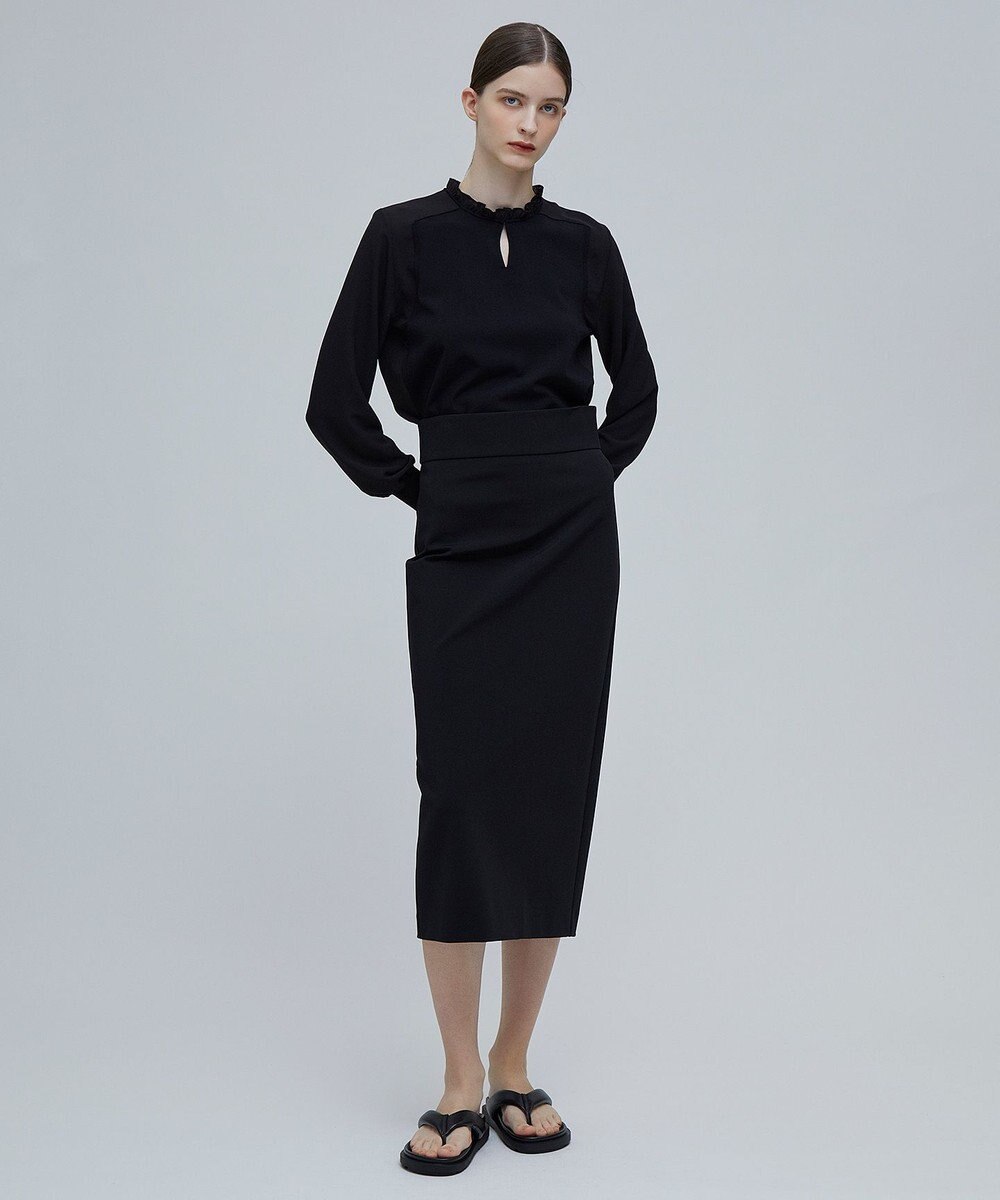 BEIGE， CLARISSE / タイニーフリルニット 