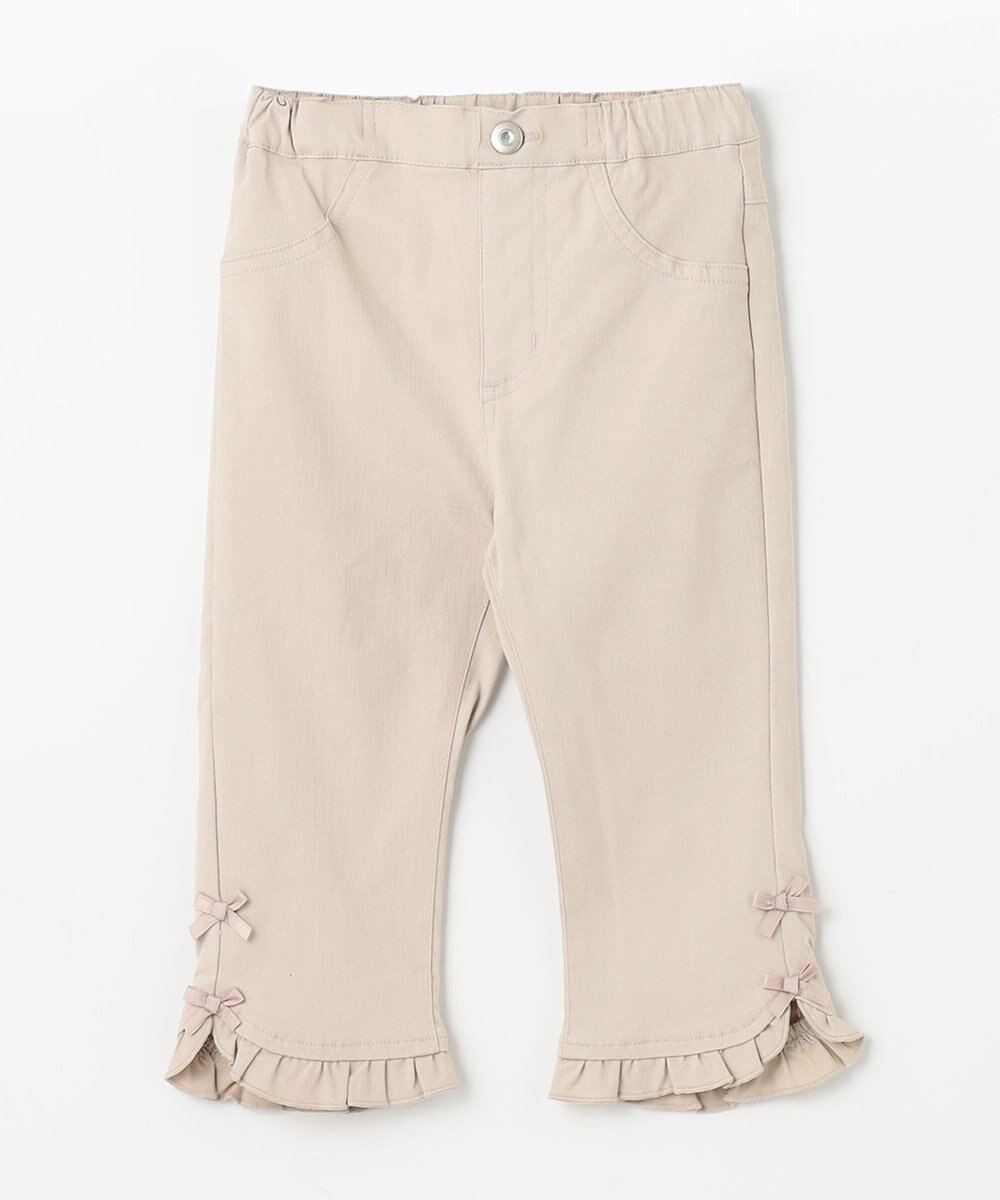 ANY KIDS フリル カプリ パンツ 