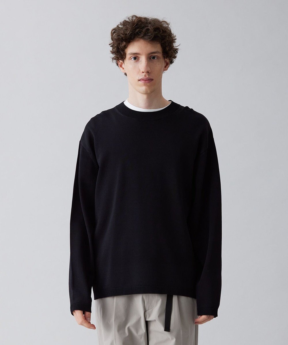 UNFILO MENS 【接触冷感】イージーケア ニットロングTEE [23年春夏商品] 